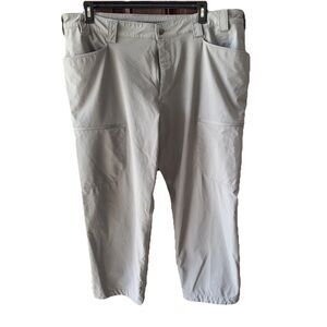 Duluth Trading Co. Flexpedition Relaxed Fit Cargo Pants Mens 42x30 Gray Stretch